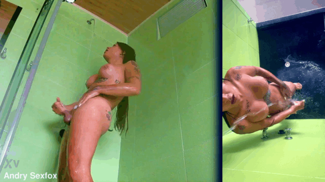 TS Angelique Monroe – My Shemale Adventure in the Colombia Bathroom with Huge Cumloads.